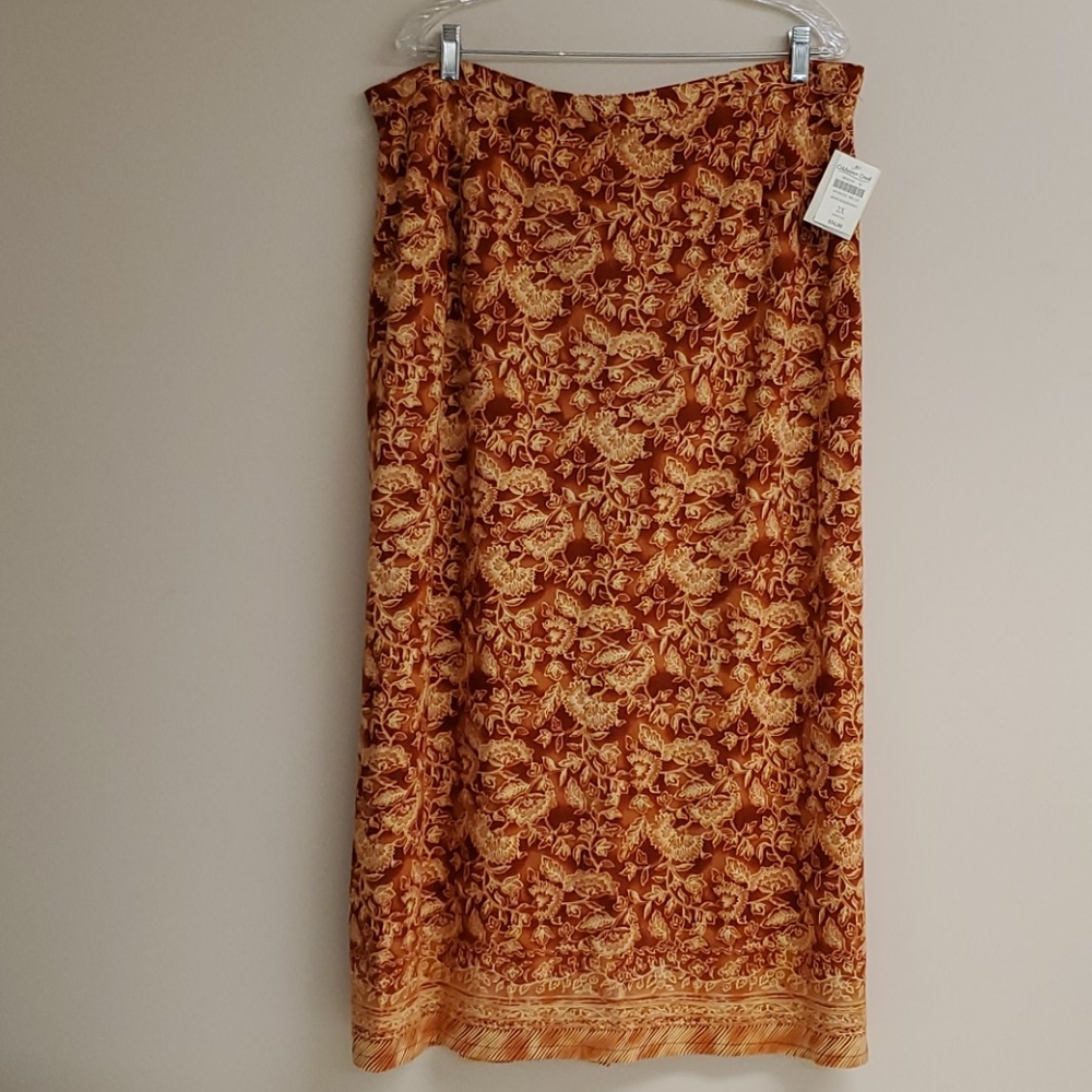 Coldwater Creek skirt, ankle length, 2x